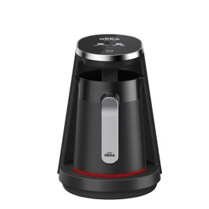 ماكينة صنع القهوة التركية أوكا مينيو، 4 أكواب، أسود*فضي - OK0050-05