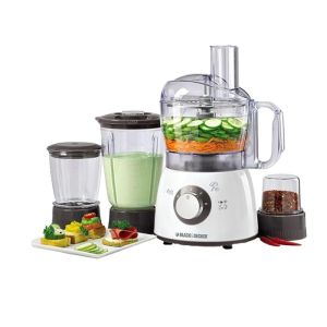 بلاك اند ديكر - محضر طعام 4 في 1 - 400 واط -أبيض وأسود  -  FX400BMG-B5