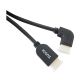 CABLE ICONZ HDMI AA 90 DEGREES 4K 3D 10M BLACK IMN-HC210K