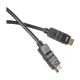 CABLE ICONZ HDMI AA 360 DEGREES 4K 3D 1.8M BLACK IMN-HC42K