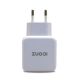ICONZ Single USB 2.4A Wall Charger USB2.0 Type C Cable 1.2m WH IWCC124W