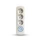 Elios Power Strip 3 Outlets Premio White  2M