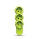 Elios Power Strip 3 Outlets PLUGZ Green  2M