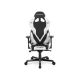 DXRacer G Series PVC Leather Metal Frame 4D Armrest Black&White