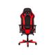 DXRacer KING SERIES PVC Leather Metal Frame 4D Armrest Black&Red