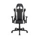 DXRACER Gaming Chair NR  BLACK/White