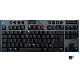Logitech® G915 LIGHTSPEED Wireless RGB Mechanical Gaming Keyboard - GL Tactile - CARBON - US INT'L - 2.4GHZ/BT  - INTNL - TACTILE SWITCH