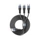 MAK CABLE 3IN1 -1.5M BLACK - MC-33