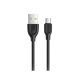 MAK CABLE MICRO USB 1M BLack-MC-32M