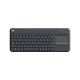 Logitech® Keyboard  Wireless Touch K400 Plus DARK - ARA (102) - 2.4GHZ  - INTNL