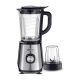 Kenwood blender - BLM45/240 -1000 watt -  2 speeds - with grinder and glass straw - Black&silver