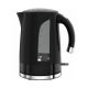 Fresh water kettle black plastic 1.7 L