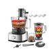 Black & Decker - FX1050-B5 - 4-in-1 - food processor - 880 Watt- (blender - grinder - dough mixer) - silver/black - 2 years warranty