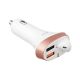   JOYROOM JR-CP2 CAR CHARGER WITH BT EARPHONE  WHITE