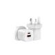 Recci RC22 GaN Travel Charger With Dual USB Ports 33 Watts White