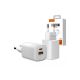 Recci  RC60E 33W travel charger dual port fast charge 