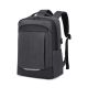 RAHALA  Casual Laptop Unisex Travel Professional Waterproof USB Port Backpack Bag Rl-6301 D Grey