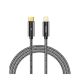 Recci RS03CL Type-C to Lightning Smart Power-Off PD 20W Fast Charging Cable with LED 1M