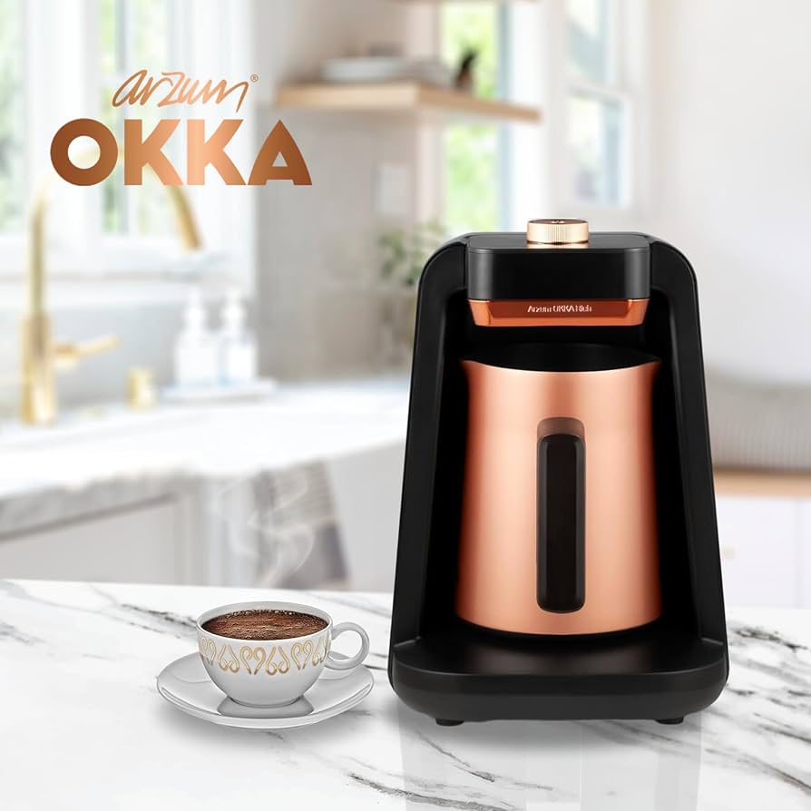 ماكينة القهوة أرزوم OK0026 ريتش برو بالحليب والأرز - أثناء الاستخدام