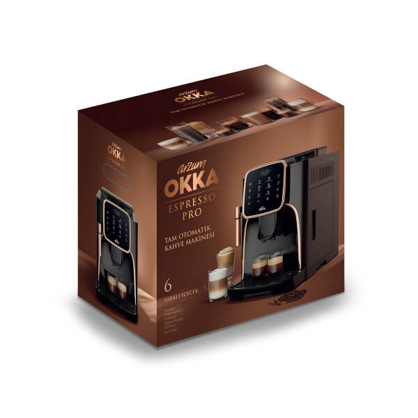 Arzum OKKA Pro OK0030-05 Fully Automatic Espresso Machine - Lifestyle