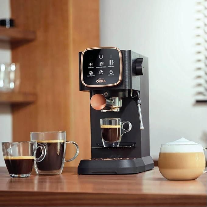 Okka OK0034-0400 Semi Automatic Espresso Machine - Hero